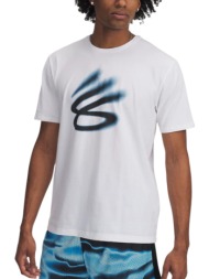 μπλούζα κοντομάνικη under armour curry playable 1 1390407-100 ανδρικό