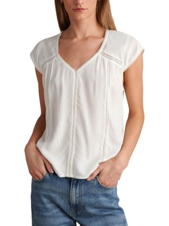 top attrattivo με ιδιαίτερες ραφές 9912387-off white