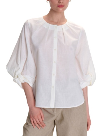 πουκάμισο μακρυμάνικο ale με μάο γιακά 8920617-white σε προσφορά