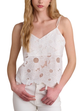 top attrattivo με κεντητά λουλούδια 9920688-white γυναικείο σε προσφορά