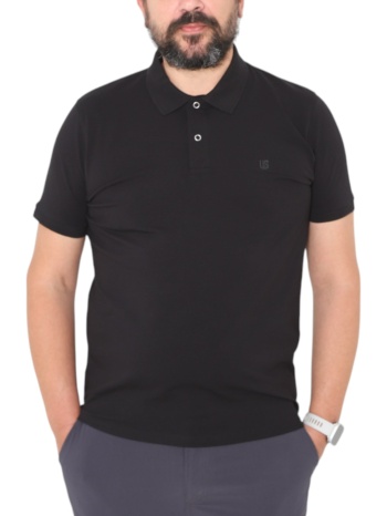 μπλούζα polo usa polo club sleeve polo-shirt hss25327-black σε προσφορά