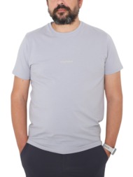μπλούζα κοντομάνικη usa polo club sleeve t-shirt hss25344-gray ανδρικό