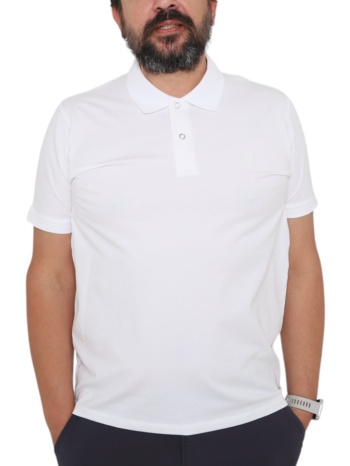 μπλούζα polo usa polo club sleeve polo-shirt hss25327-white σε προσφορά