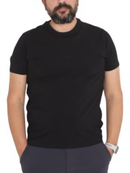 μπλούζα κοντομάνικη usa polo club sleeve t-shirt hss25331-black ανδρικό