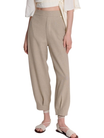 παντελόνι υφασμάτινο ale με ελαστική μέση 8920624-sand σε προσφορά