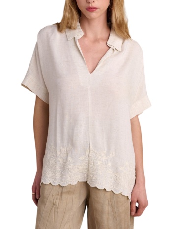 τουνίκ attrattivo με λεπτομέρεια κεντήματος 9920693-natural σε προσφορά