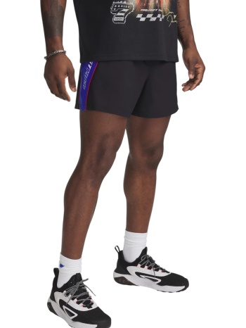 σορτς under armour project rock woven colorblock σε προσφορά