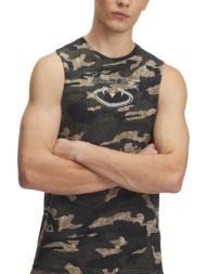 μπλούζα αμάνικη under armour project rock camo 1389978-299 ανδρικό