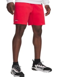 σορτς under armour project rock icon fleece 1389918-989 ανδρικό