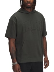 μπλούζα μακρυμάνικη under armour project rock terry 1389952-310 ανδρικό