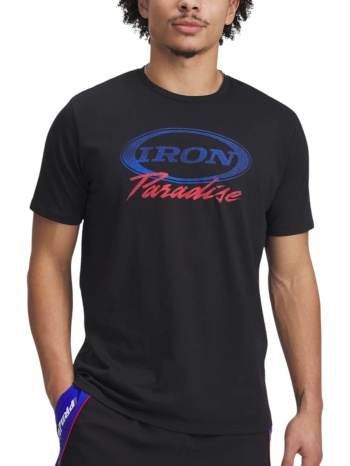 μπλούζα κοντομάνικη under armour project rock iron σε προσφορά