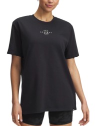 μπλούζα κοντομάνικη under armour project rock campus 1389717-001 γυναικείο