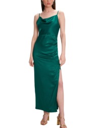 φόρεμα ale με άνοιγμα στο πλάι με δαντέλα 82255801-green γυναικείο