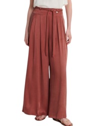 παντελόνι υφασμάτινο ale με κορδόνι στη μέση 8920739-copper γυναικείο
