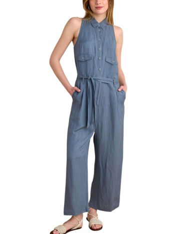 attrattivo αμάνικη λινή 9920943-greyblue γυναικείο σε προσφορά