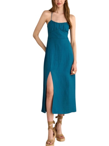φόρεμα attrattivo μάξι λινό 9920945-petrol γυναικείο σε προσφορά