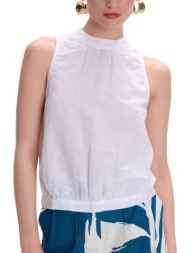 top ale λινό με άνοιγμα ...