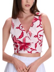 top ale μπούστο abstract φλοράλ 8921128-multicolor γυναικείο