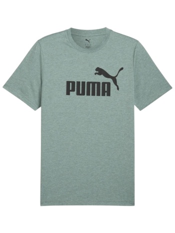 μπλούζα κοντομάνικη puma ess no.1 logo heather tee