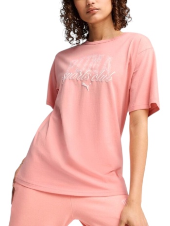 μπλούζα κοντομάνικη puma relaxed tee 685031-18 γυναικείο σε προσφορά