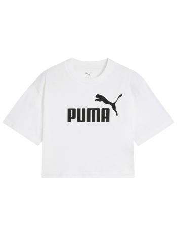 μπλούζα κοντομάνικη puma ess no.1 logo short length