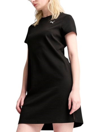 φόρεμα puma ess elevated bodycon rib dress 685022-01 σε προσφορά