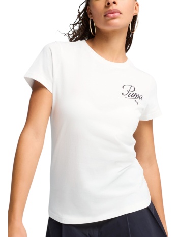 μπλούζα κοντομάνικη puma ess script tee 684982-02 γυναικείο σε προσφορά