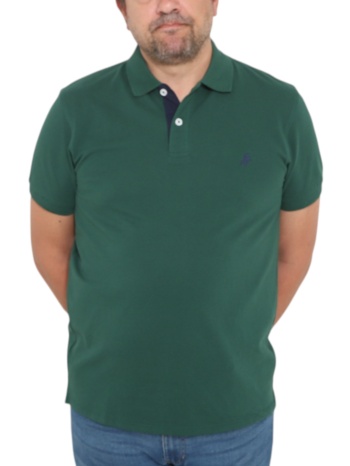 μπλούζα polo usa polo club sleeve polo-shirt 1001-green σε προσφορά