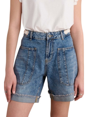 σορτς attrattivo με σχοινί στο πλάϊ 9920980-blue γυναικείο σε προσφορά