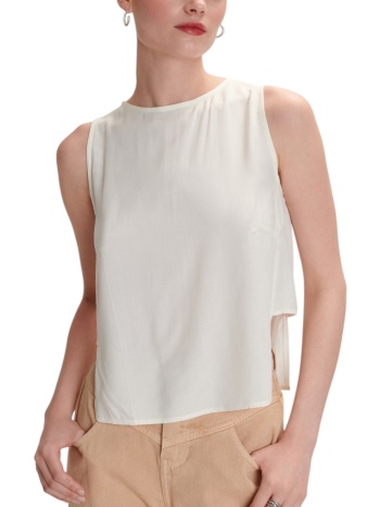 top ale αμάνικο ασύμμετρο 8921027-off white γυναικείο σε προσφορά