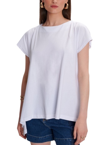 μπλούζα κοντομάνικη ale με άνοιγμα στην πλάτη 8921258-white σε προσφορά