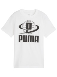 μπλούζα κοντομάνικη puma graphicstee ii 685804-02 αγόρι