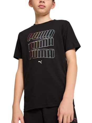 μπλούζα κοντομάνικη puma essentials logo lab tee 685788-01 σε προσφορά