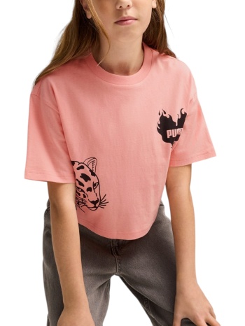 μπλούζα κοντομάνικη puma ess graphic short length tee iiii σε προσφορά