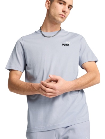 μπλούζα κοντομάνικη puma ess 2 color small no.1 logo σε προσφορά