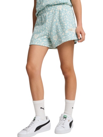 σορτς puma flaming love aop high waist 685113-67 κορίτσι σε προσφορά