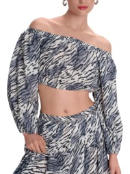 top ale κροπ τοπ εμπριμέ ...