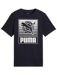 μπλούζα κοντομάνικη puma graphics tee i 685803-16 αγόρι