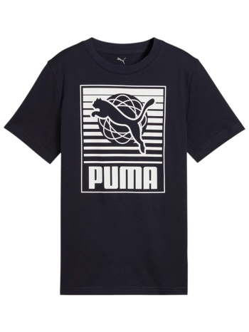 μπλούζα κοντομάνικη puma graphics tee i 685803-16 αγόρι σε προσφορά