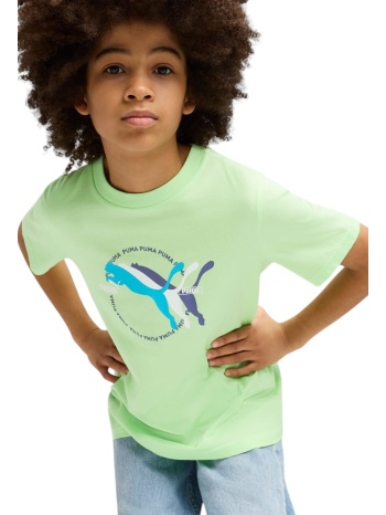 μπλούζα κοντομάνικη puma graphics tee 686660-49 αγόρι σε προσφορά