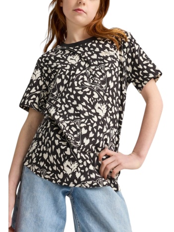 μπλούζα κοντομάνικη puma flaning love aoptee 685106-01 σε προσφορά