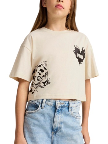 μπλούζα κοντομάνικη puma ess graphic short length tee iiii σε προσφορά