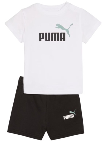 αθλητικό σετ puma tee and shorts set 686285-02 unisex σε προσφορά