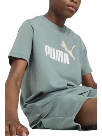 μπλούζα κοντομάνικη puma essentials colour no.1 logo tee σε προσφορά