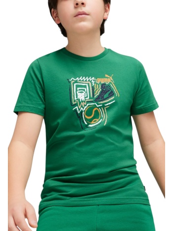 μπλούζα κοντομάνικη puma graphics year of sports tee σε προσφορά