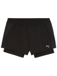 σορτς puma run velocity 526588-01 γυναικείο