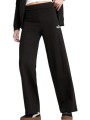 παντελόνι puma ess logo high-waist straight leg 682428-01 γυναικείο