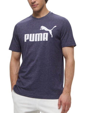 μπλούζα κοντομάνικη puma ess no. 1 logo heather tee σε προσφορά