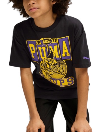 μπλούζα κοντομάνικη puma rival rage tee ii 630814-01 αγόρι σε προσφορά