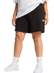 σορτς puma ess small no. 1 logo 4 lightweight high-wais 682442-01 γυναικείο